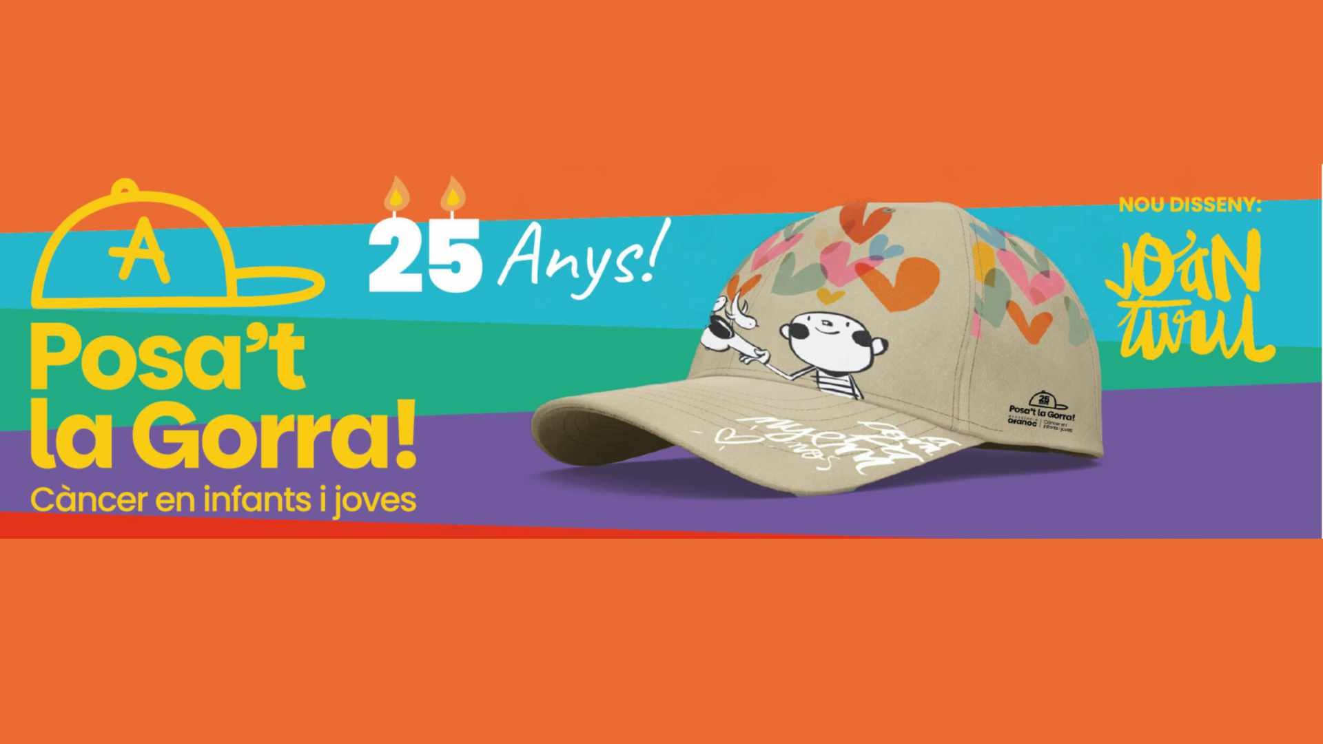 La Seu Vella es tenyeix de solidaritat: Ens posem la gorra!